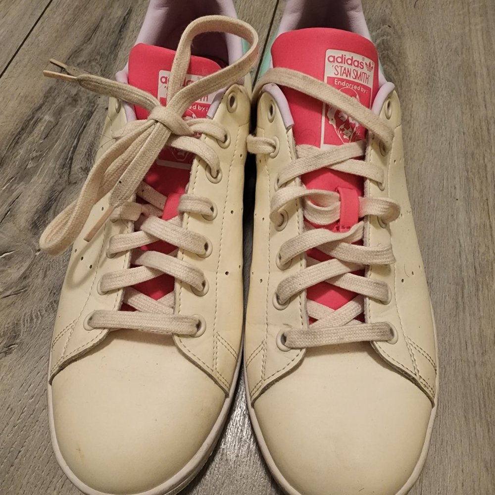 Adidas Originals Stan Smith Cream Pink Mint
